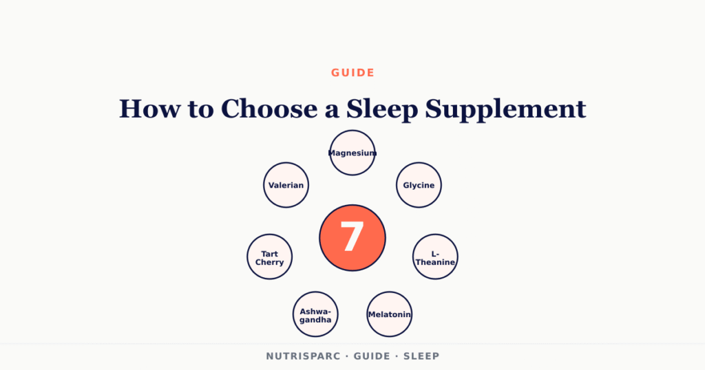 how to choose a sleep supplement