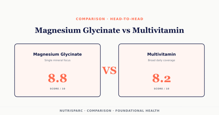 Magnesium Glycinate vs Multivitamin