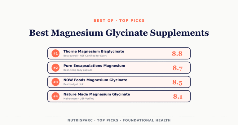 best magnesium glycinate supplements
