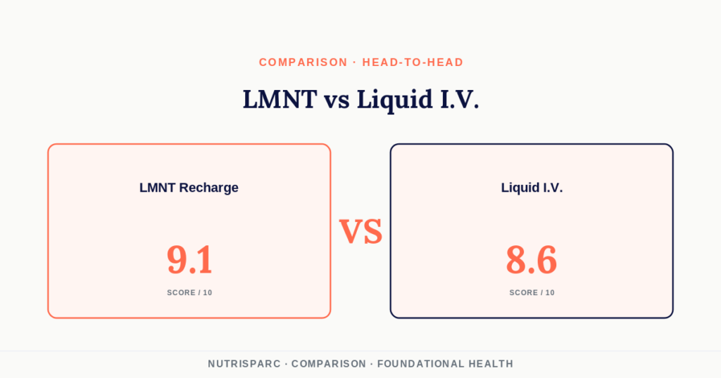 LMNT Recharge vs Liquid I.V. Hydration Multiplier