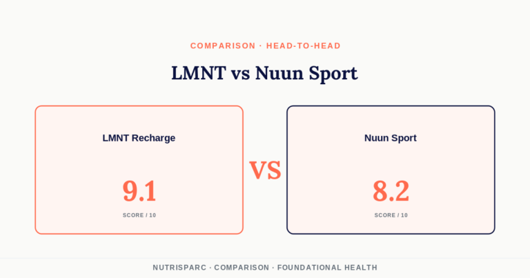 LMNT vs Nuun Sport: High-Sodium Zero-Sugar vs Light Low-Sugar Tablet