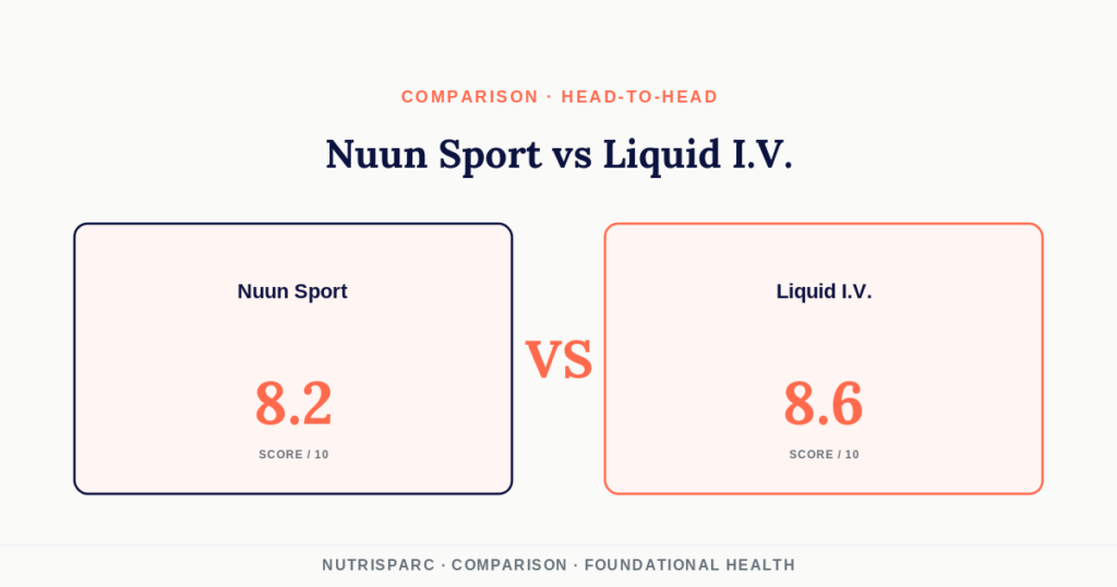Nuun Sport vs Liquid I.V. Hydration Multiplier