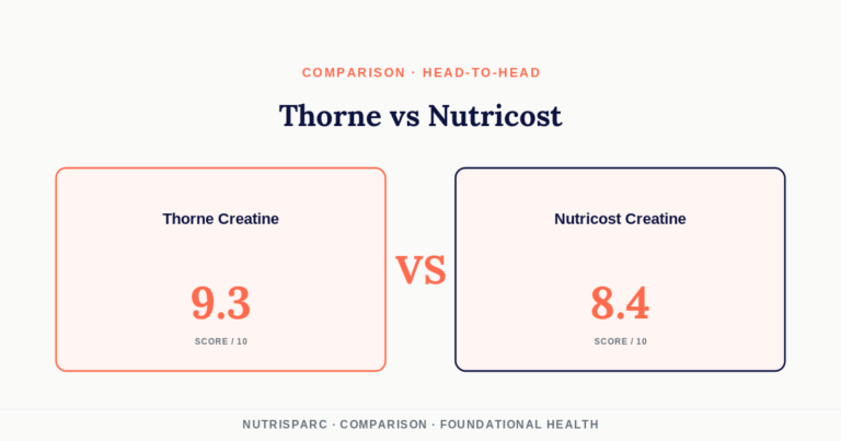 Thorne vs Nutricost Creatine: Sport-Certified vs Budget Monohydrate