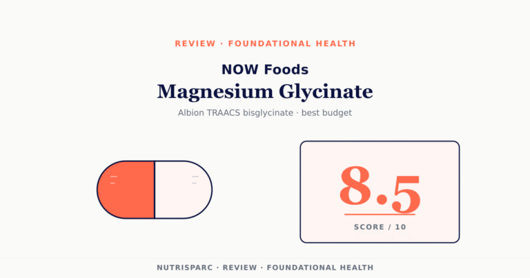 now foods magnesium glycinate