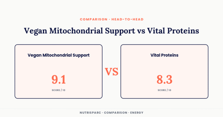 Vegan Mitochondrial Support vs Vital Proteins Collagen Energy